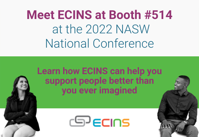 ECINS to Advocate for Collaborative Support Solutions at the National Association of Social Workers (NASW) Conference