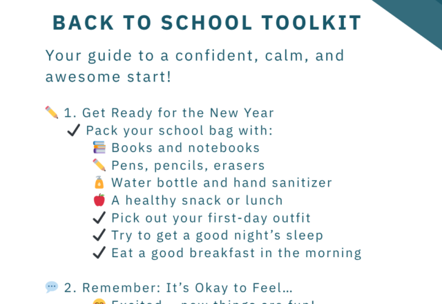 Back to School Toolkit