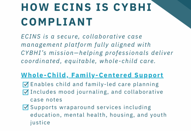 CYBHI – How ECINS is CYBHI Compliant