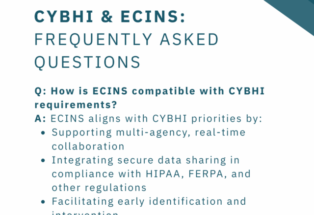 CYBHI – Frequently Asked Questions CYBHI & ECINS