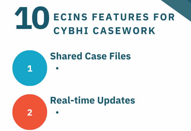 CYBHI – 10 ECINS Features for CYBHI Casework