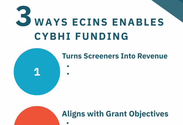 CYBHI – 3 Ways ECINS enables CYBHI Funding