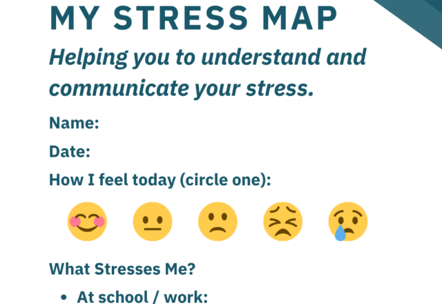 My Stress Map Worksheet