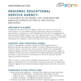 Use Case: Regional Educational Service Agency