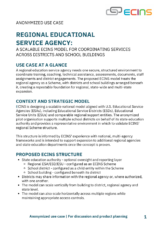 Use Case: Regional Educational Service Agency